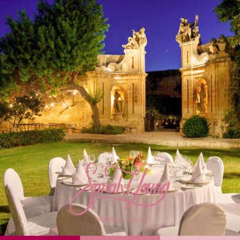 Garden Wedding Venues in Malta Destination Wedding Planner